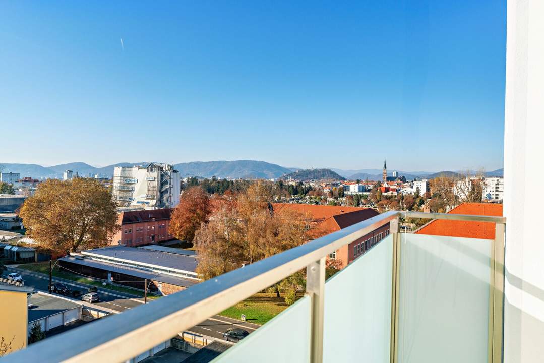 Einzugsbereite, sonnige 3-Zimmer Wohnung in Graz-St. Leonhard