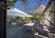 Vom Gastgarten bis zur Designerwohnung - außergewöhnliches Geschäftshaus mit Penthouse-Flair
