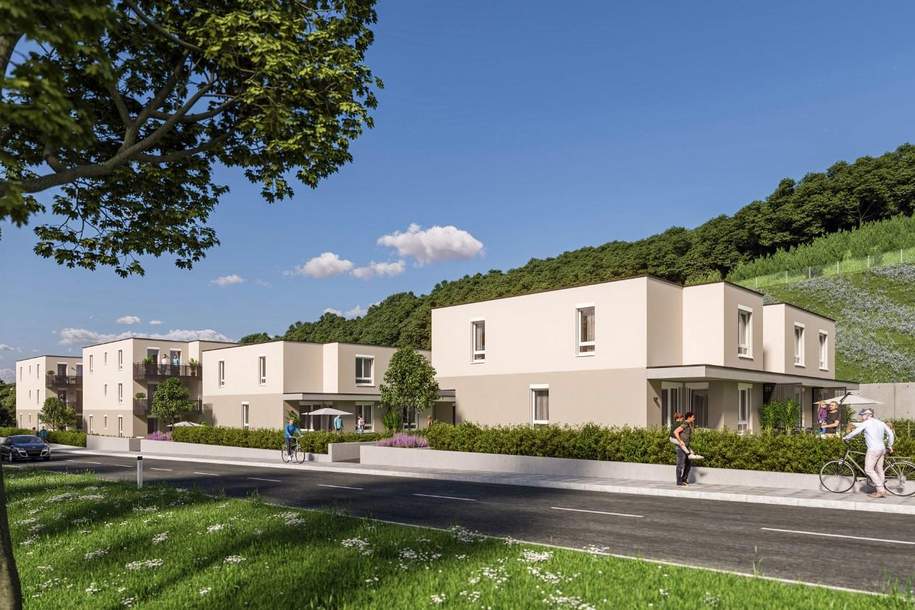 Geförderte Genossenschaftswohnung! Miete mit Kaufrecht! Erstbezug! Top 1/3!, Wohnung-miete, 586,84,€, 2842 Neunkirchen