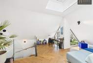 Licht, Raum und Design – außergewöhnliche Maisonette auf zwei Ebenen