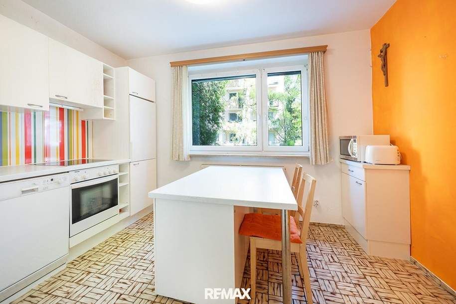 Klar strukturierte 3-Zimmer Wohnung in zentraler Lage mit Balkon und Entwicklungspotenzial, Wohnung-kauf, 475.000,€, 5020 Salzburg(Stadt)