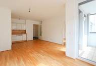 Kompakte 2-Zimmer-Wohnung in modernem Niedrigenergie-Neubau mit Loggia