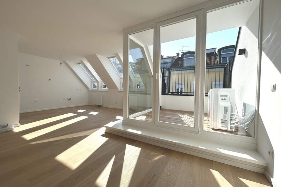 1180! Hochwertig sanierte, sehr schöne DG-Maisonette mit Terrasse und Klimaanlage in toller Lage!, Wohnung-kauf, 599.000,€, 1180 Wien 18., Währing