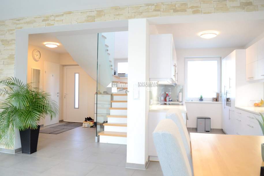 NEUWERTIGES ECKREIHENHAUS!!! mit Terrasse, Garten und eigenem Stellplatz in Steinabrückl, Haus-kauf, 380.000,€, 2752 Wiener Neustadt(Land)