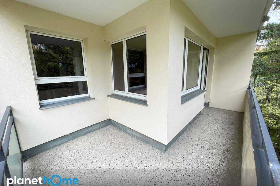 Süße, absolut ruhige Zweizimmerwohnung mit schönem Balkon und Grünblick, Wohnung-kauf, 205.000,€, 1140 Wien 14., Penzing