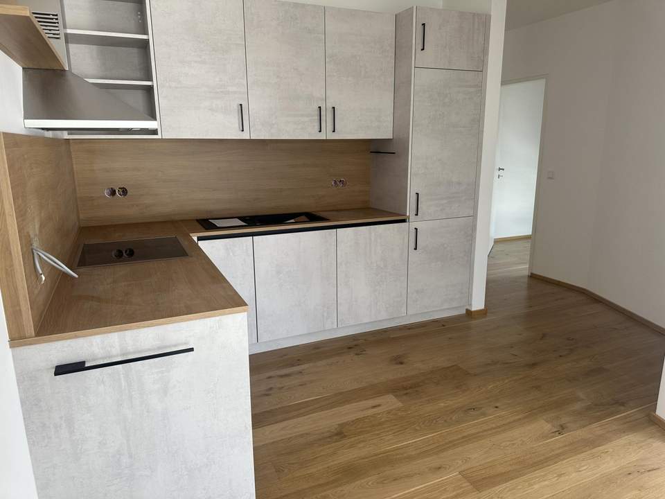 Moderne Miewohnung mit Terrasse und Bergblick