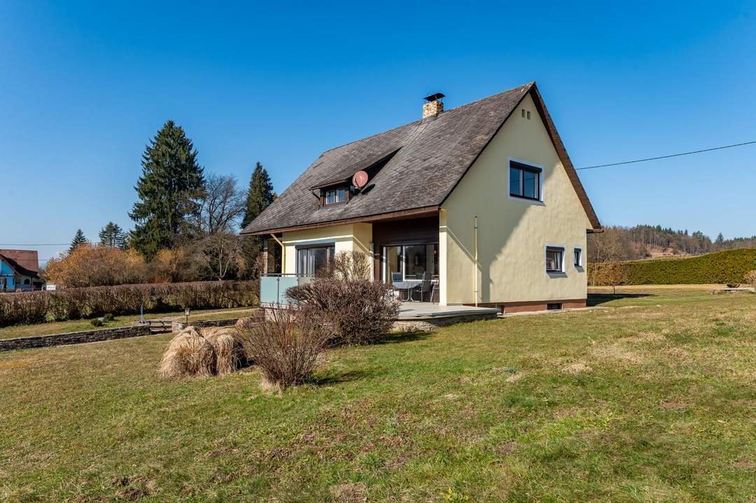 ROHDIAMANT in Wildon: Familienhaus mit großem Sonnengrundstück und viel Potenzial