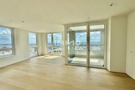 Exklusives Wohnen mit Weitblick! Pool am Dach, Fitness und Sauna inklusive! 3 Zimmer Erstbezug!, Wohnung-kauf, 789.000,€, 1220 Wien 22., Donaustadt