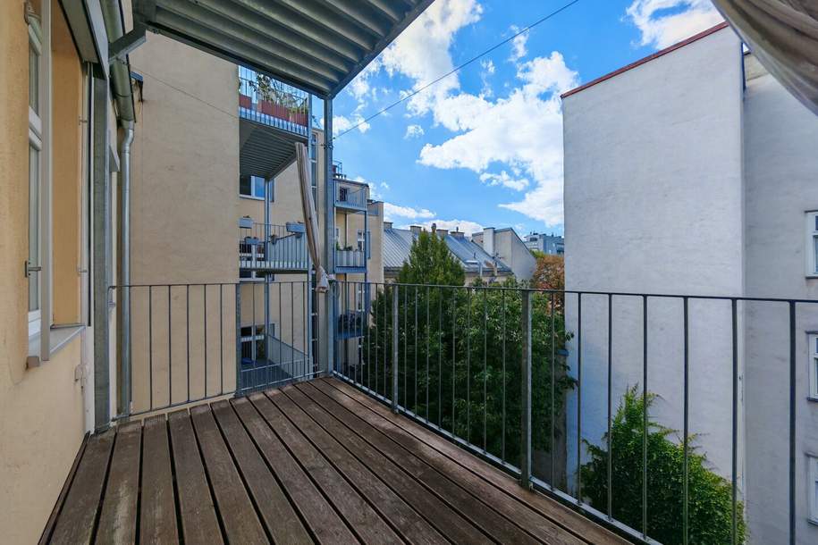 Ruhige 3-Zimmer-Altbauwohnung mit Balkon beim Quellenplatz, Wohnung-kauf, 320.000,€, 1100 Wien 10., Favoriten