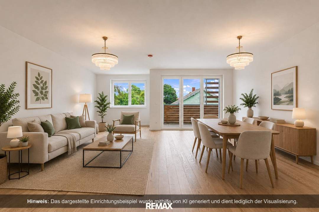 "Provisionsfrei für den Käufer - 3 Zimmer- mit Balkon"