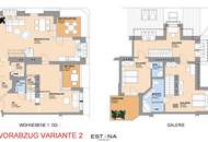 Großzügig gestaltete Dachgeschoss-Maisonette mit 2 Wintergärten und Terrasse | Erstbezug