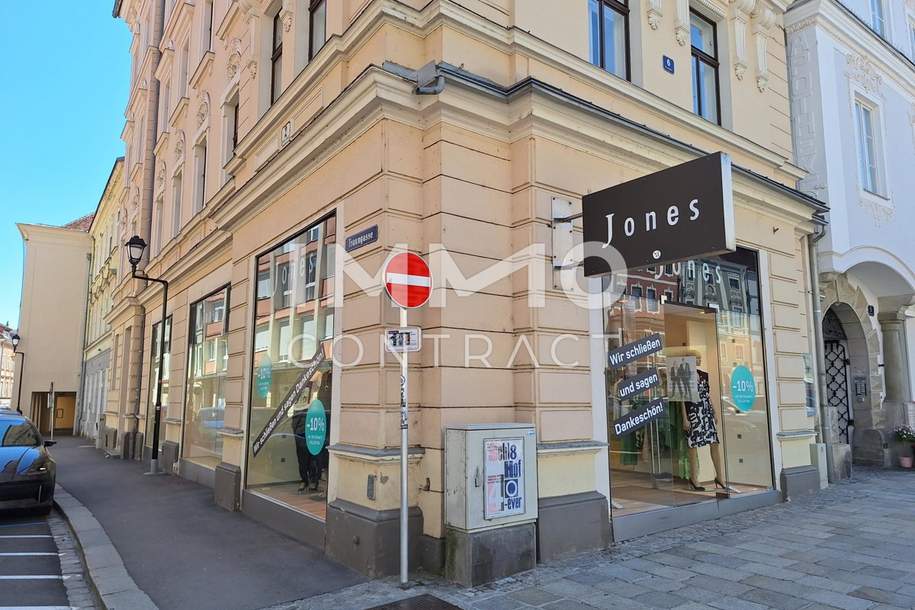 Elegantes Geschäftslokal im Zentrum von Wels, Gewerbeobjekt-miete, 2.595,09,€, 4600 Wels(Stadt)