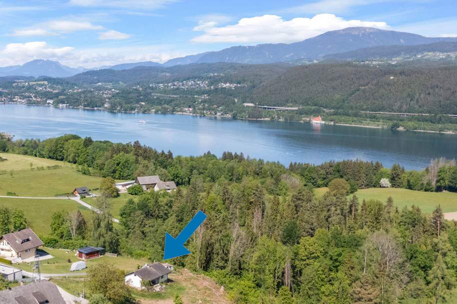Seeblick-Grundstück in traumhafter Lage, Grund und Boden-kauf, 470.000,€, 9535 Klagenfurt Land