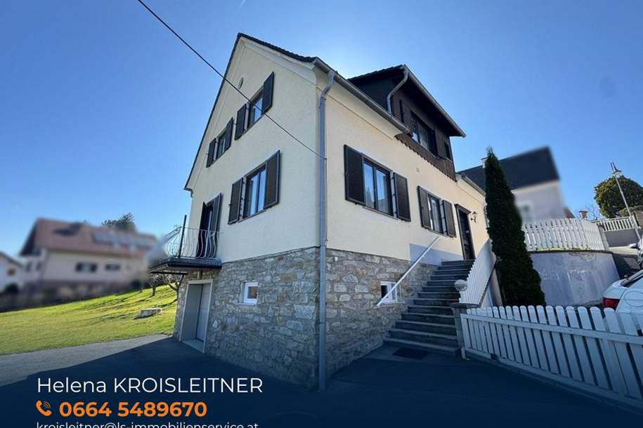 Einfamilienhaus mit zusätzlichem Baugrund direkt daneben – in Rohrbach a.d. Lafnitz, Haus-kauf, 259.000,€, 8234 Hartberg-Fürstenfeld