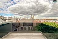 Erstbezug: Luxuriöse Dachgeschoss - Maisonette Wohnung mit Terrasse in Währinger Toplage! Klimatisiert, Smart-Home!