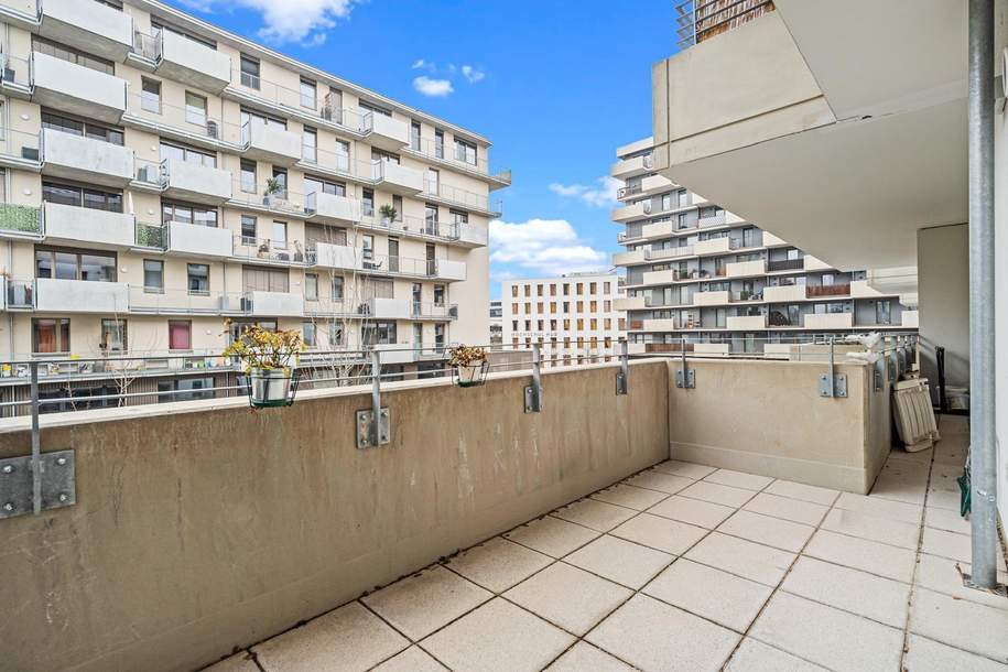 "Seestadt: 3-Zimmer-Wohnung mit Balkon!", Wohnung-kauf, 470.000,€, 1220 Wien 22., Donaustadt