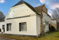 HANDWERKER BENÖTIGT - HAUS ZU SANIEREN - SCHÖNES GRUNDSTÜCK - MANNERSDORF/M.