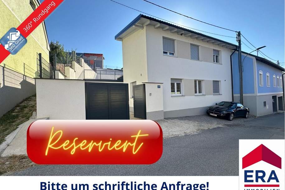 RESERVIERT! Wilfersdorf - Neubau - Erstbezug Modernes Zweifamilienhaus in ruhiger Zentrumsnähe, Haus-kauf, 428.000,€, 2193 Mistelbach