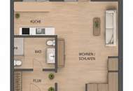Voll möblierte und hochwertig Sanierte Wohnung mit Terrasse und Grünblick**
