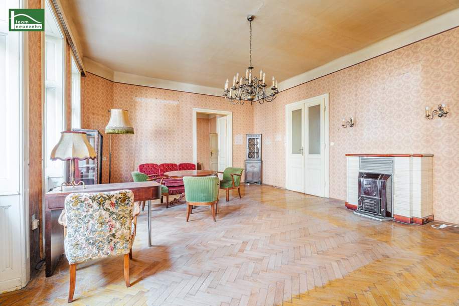 Großzügiger Altbau im Rochusviertel mit einzigartigem Entwicklungspotenzial, Wohnung-kauf, 949.000,€, 1030 Wien 3., Landstraße
