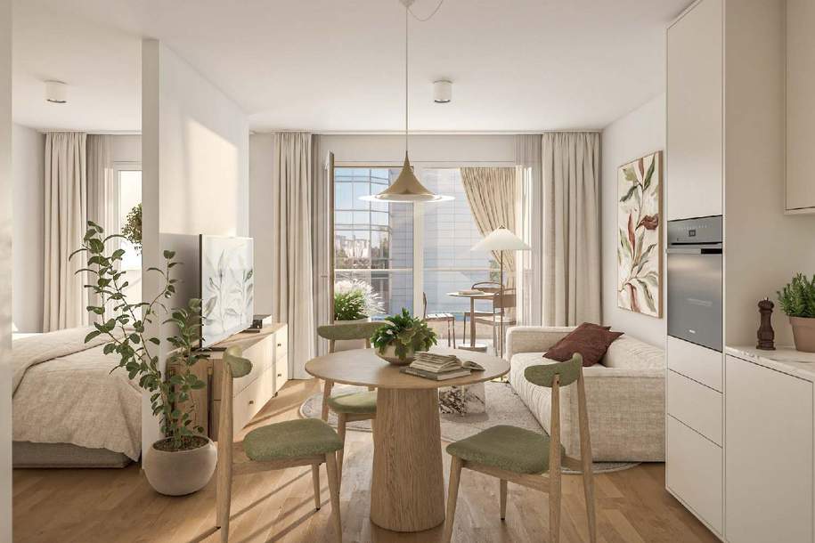 112 provisionsfreie Neubauwohnungen an der Alten Donau, Wohnung-kauf, 300.000,€, 1220 Wien 22., Donaustadt