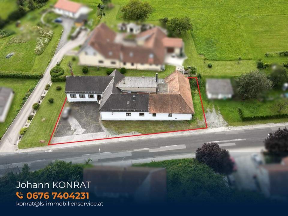 Ehemaliges Großgasthaus als ideale Räumlichkeit für Gewerbe und Vereine