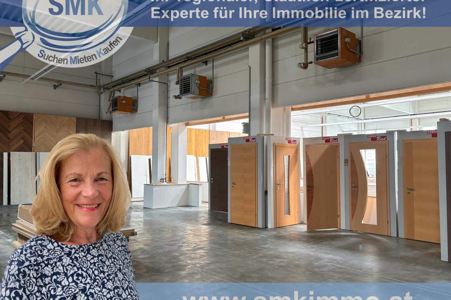 GERÄUMIGE HALLE FÜR GEWERBEBETRIEBE!, Gewerbeobjekt-miete, 5.000,00,€, 2100 Korneuburg