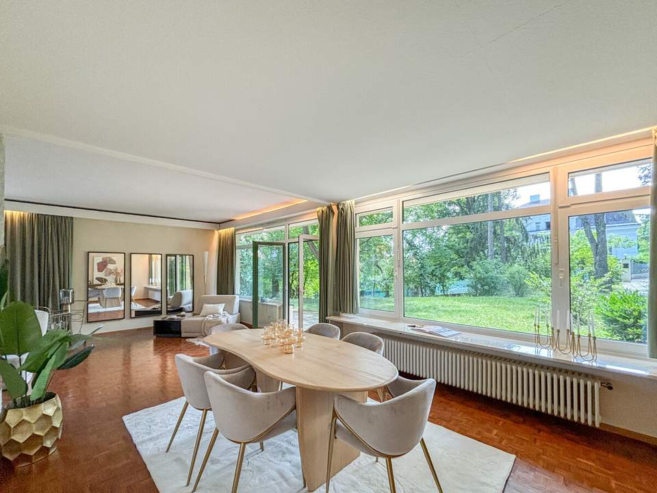 Elegantes Wohnen vor den Toren Wiens – Bauhaus-Villa im Grünen Nähe Kalenderberg