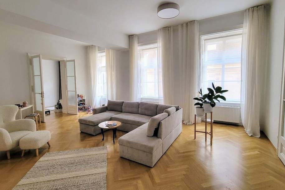 1010! TOPLAGE nahe Graben: Tolle 4-Zimmer Wohnung ab August 2025! UNBEFRISTET!, Wohnung-miete, 3.642,63,€, 1010 Wien 1., Innere Stadt
