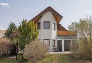 charmantes 5 1/2 Zimmer-Haus in Deutsch-Wagram mit Kachelofen, Wintergarten, Pool &amp; Garage