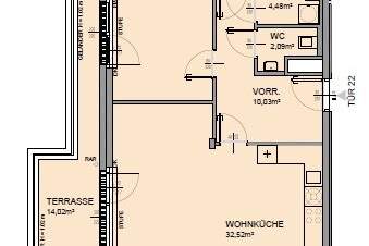 großzügige 2-Zimmerwohnung Erstbezug, Wohnung-kauf, 486.800,€, 1130 Wien 13., Hietzing