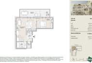 UMS ECK 51 – Ideale 2-Zimmer-Wohnung und Terrasse