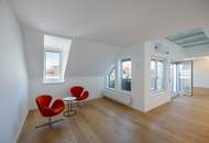 Dachgeschoßwohnung mit eingeschnittener Terrasse, vier Schlafzimmern und schönem Fernblick