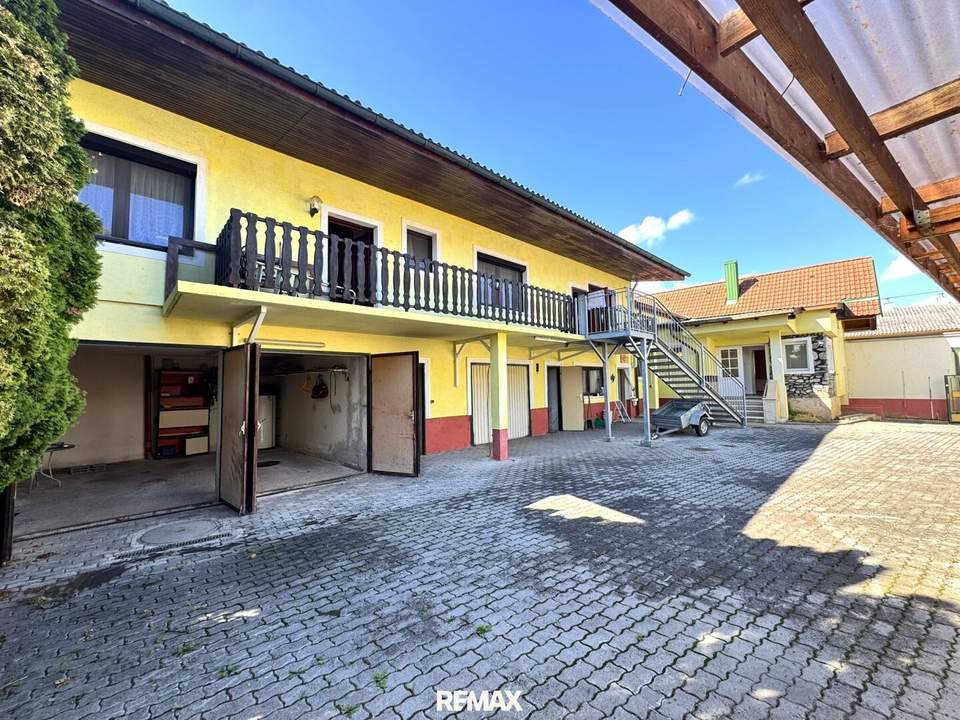 Geräumiges Einfamilienhaus in Oslip, 167m², 2 Wohnungen, Balkon