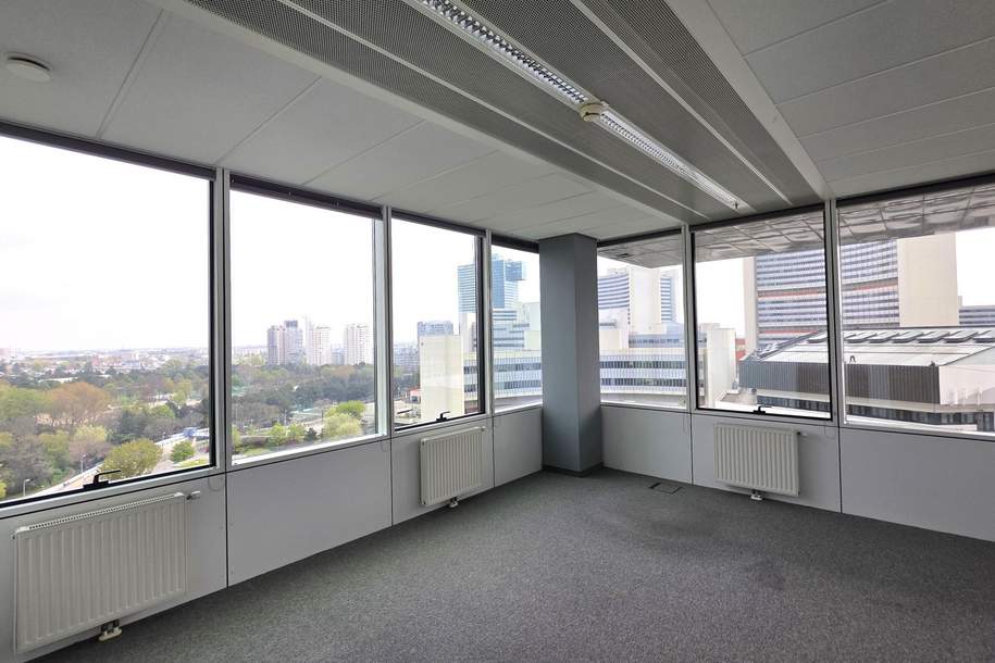 8 OG!! Moderne Bürofläche im SATURN -TOWER ++ Miete inkl. Heizung und Kühlung, Gewerbeobjekt-miete, 7.970,88,€, 1220 Wien 22., Donaustadt