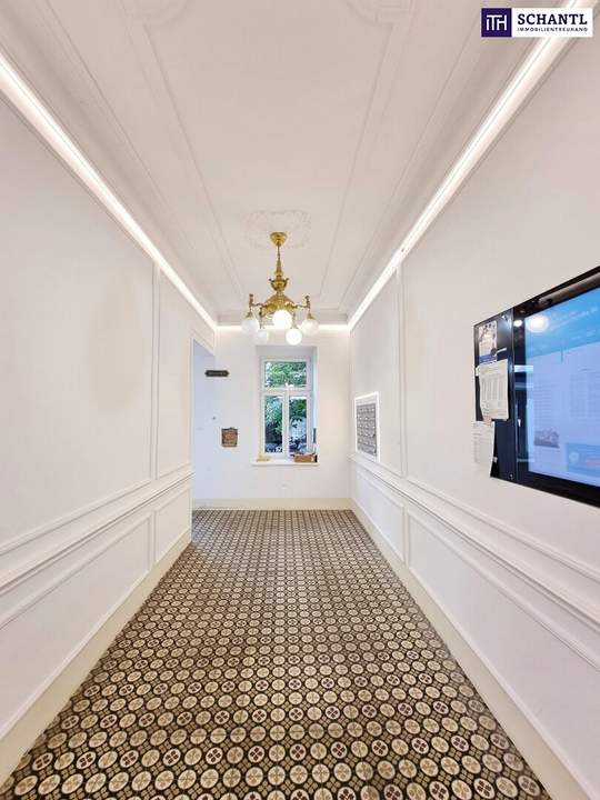 Make Altbau great again! Perfekt aufgeteilte Altbauwohnung in einem traumhaft schönen Haus + Ideale Infrastruktur und Anbindung! Augarten in der Nähe! Jetzt zugreifen!