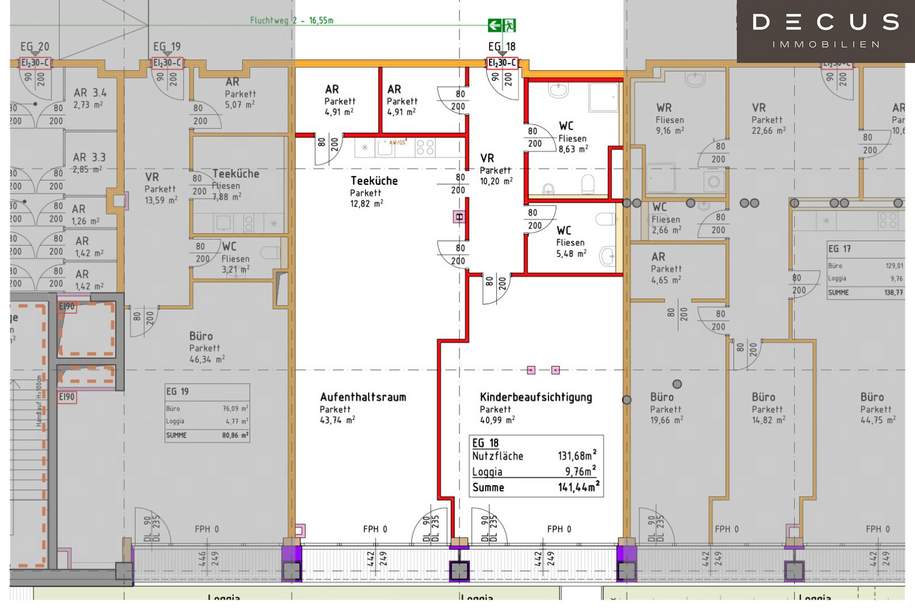 GESCHÄFTS- UND BÜROFLÄCHEN WIENER NEUSTADT, Gewerbeobjekt-miete, 1.805,33,€, 2700 Wiener Neustadt(Stadt)