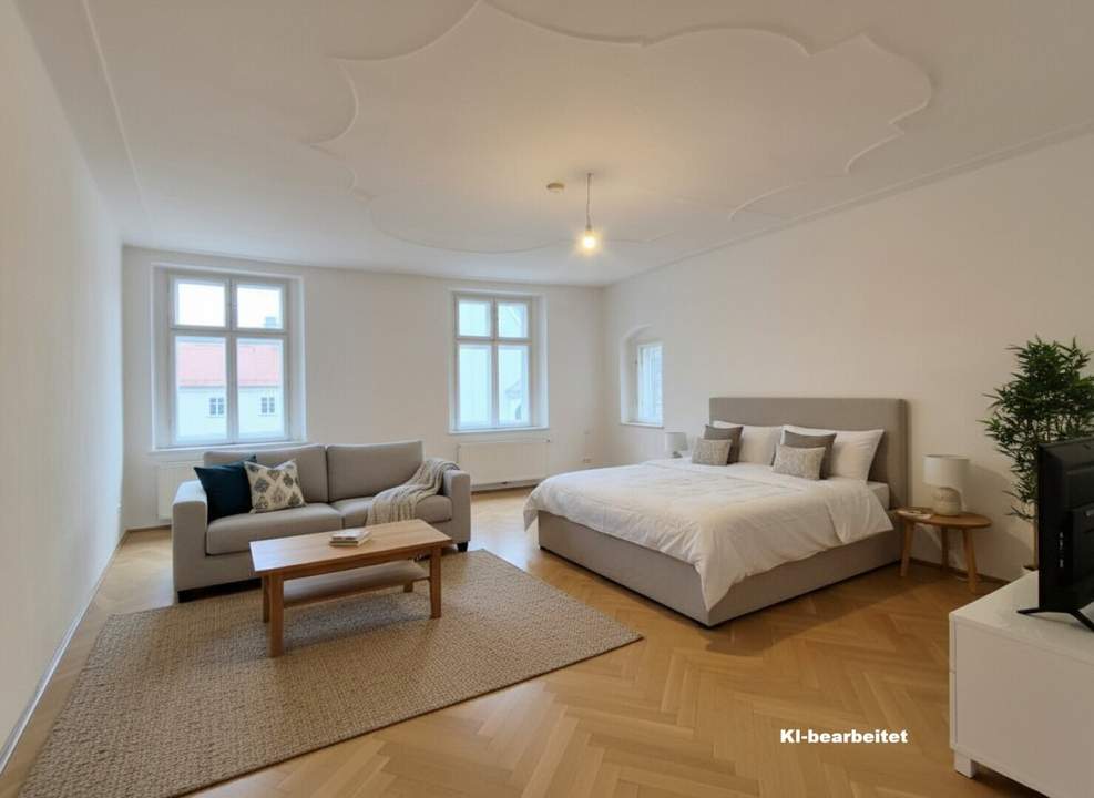 Erleben Sie Kremser Altstadt hautnah - Stilvolle 1-Zimmer-Wohnung mit Altbaucharme in Toplage - Unbefristet anmieten