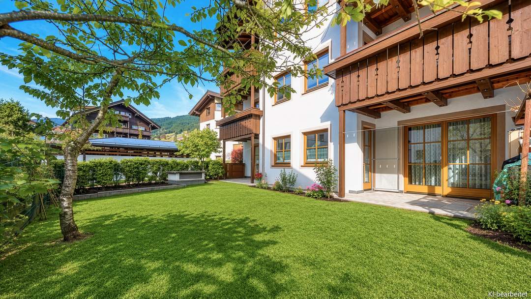 Großzügige Gartenwohnung in zentraler Ruhelage