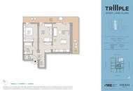 ERSTBEZUG: Wie im Urlaub! Kompakte Dreizimmer-Wohnung für Singles, Paare und Investoren