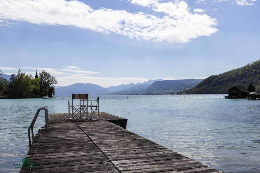 Seeliegenschaft, Litzlberg Attersee, Haus-kauf, 3.490.000,€, 4863 Vöcklabruck