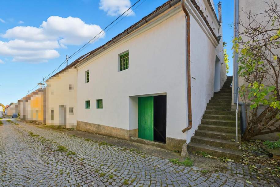 Weinkultur erleben im Ort für Genießer – Weinkeller, Presshaus & Weingarten vereint, Gewerbeobjekt-kauf, 75.000,€, 3743 Horn