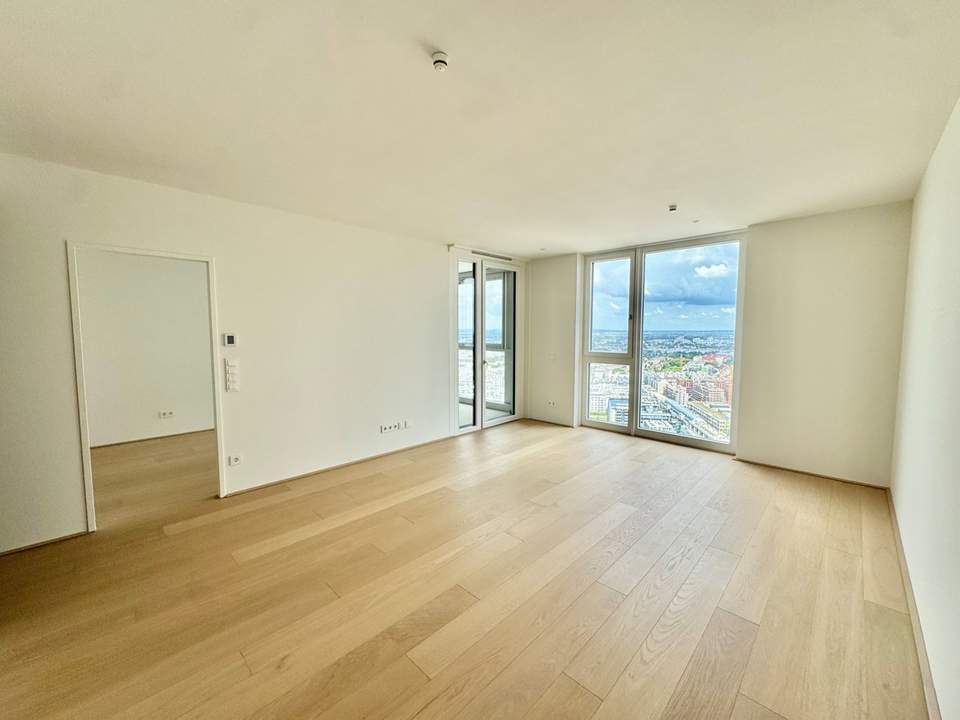 32. Stock! - Citylife Pur - 2 Zimmer mit Weitblick - U1 vor der Türe - Provisionsfrei