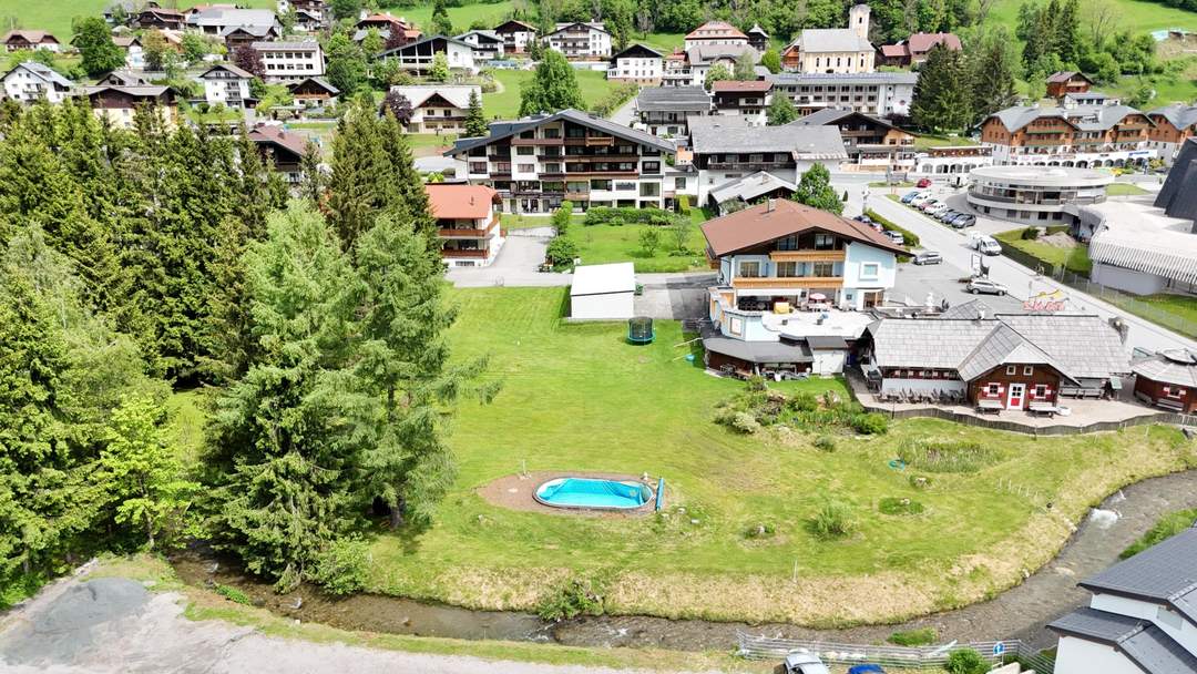 Zwischen Skipiste &amp; Therme! Liegenschaft in bester Lage von Bad Kleinkirchheim