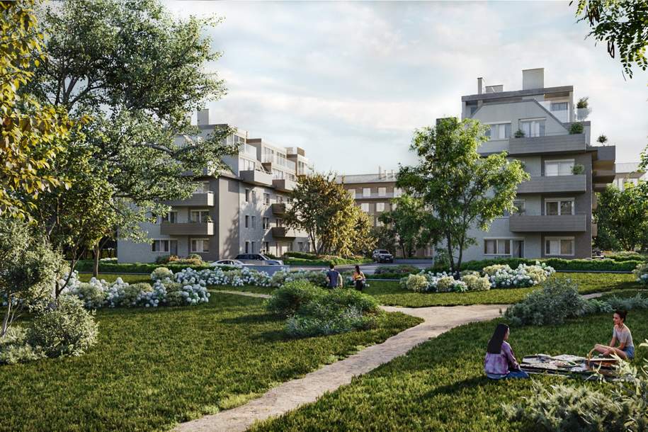 Hoch hinaus: Exklusive Dachgeschoßwohnungen direkt am Park, Wohnung-kauf, 1.290.000,€, 1190 Wien 19., Döbling