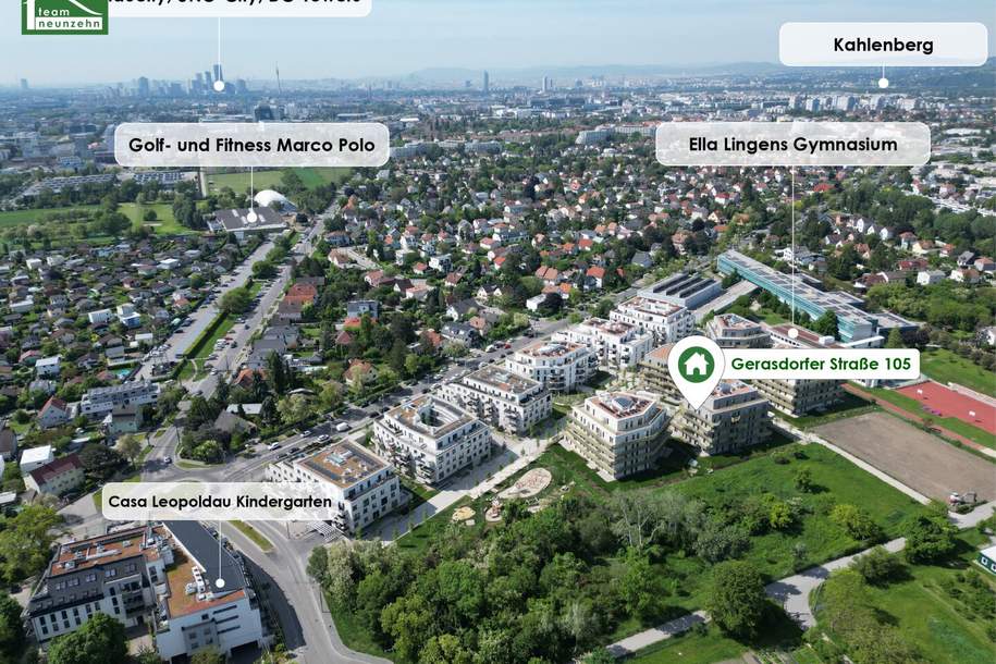 Anlegerwohnung (Nettopreis) - Alles was sich künftige Mieter wünschen – kostengünstige Heizung/“Kühlung“ über Erdwärme, PV-Anlage, Provisionsfrei, Wohnung-kauf, 233.000,€, 1210 Wien 22., Donaustadt