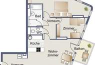 Befristet vermietet - 12ter Stock - Parkapartments beim BELVEDERE