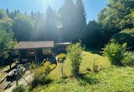 Idyllisches Feriengrundstück mit Holzhaus in Grünruhelage nahe Gleisdorf