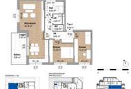 Raum für mehr – 3-Zimmer-Wohngenuss nahe der Alten Donau