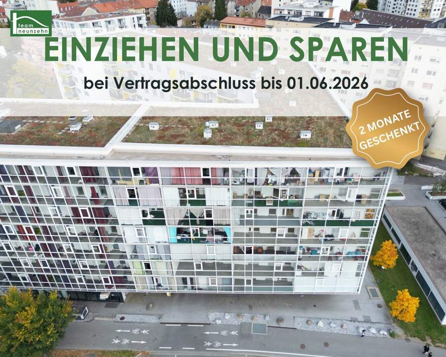 Moderne Genossenschaftswohnung im Herzen von Graz!